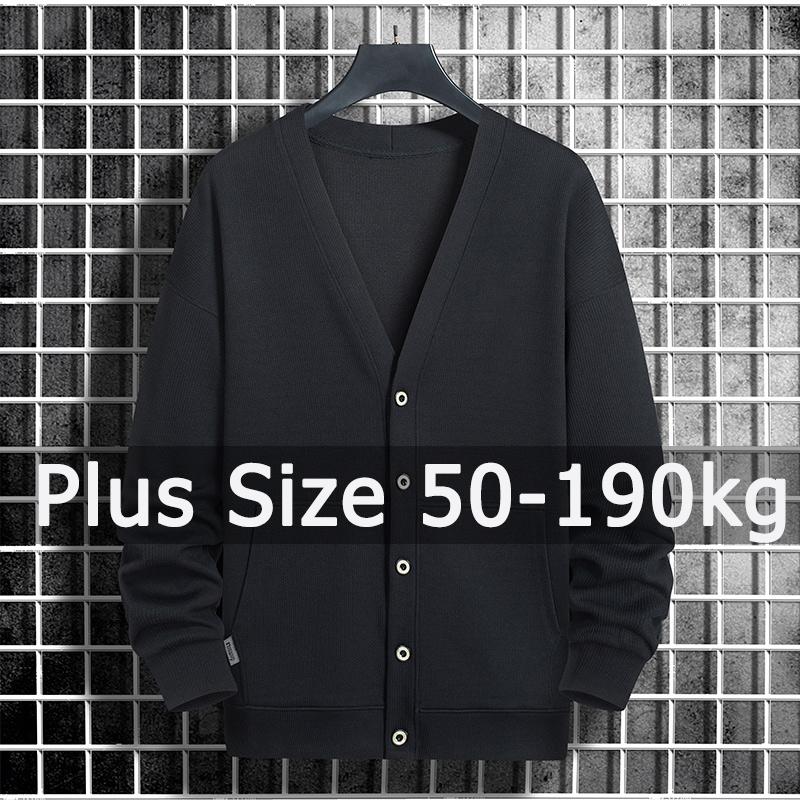 Winter Clothing Men Style - Свитер больших размеров, кардиган, мужские вязаные