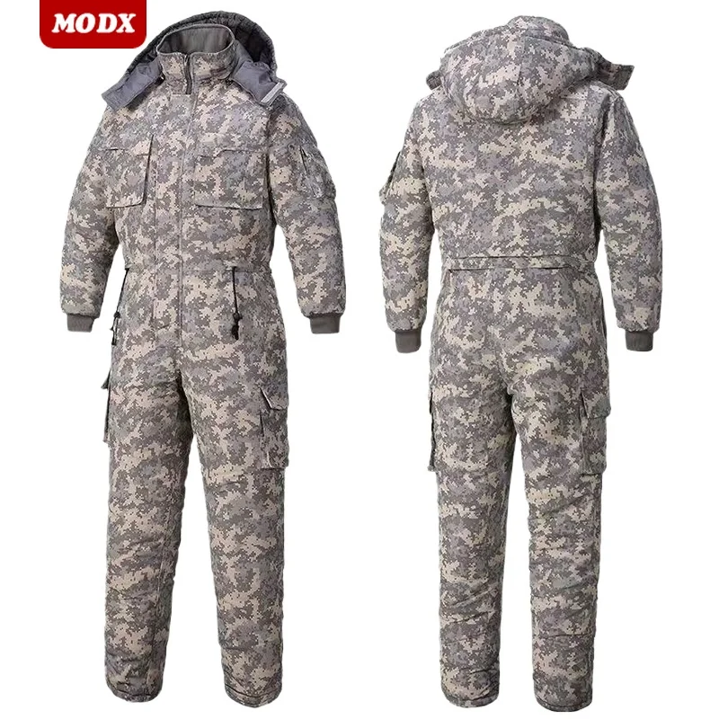 Winter Clothing Men Style - Мужская зимняя утепленная цельная рабочая одежда,