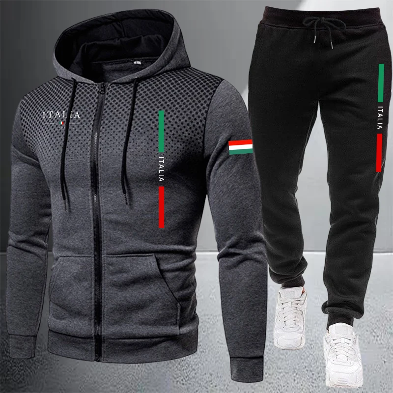 Winter Clothing Clearance Sale - Мужской спортивный костюм: повседневная толстовка на