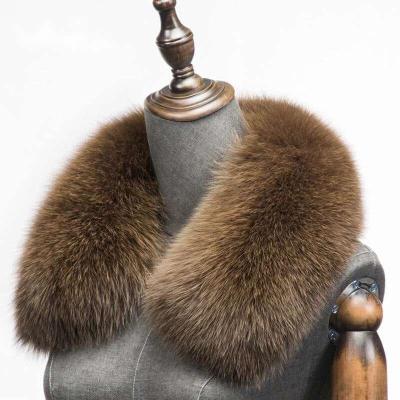 Winter Clothing Clearance Sale - Зимний шарф из натурального лисьего меха
