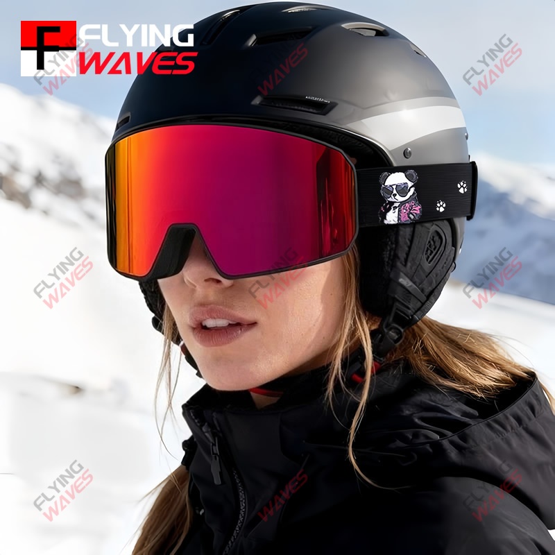 Snow Goggle Uv - Полные лыжные очки для взрослых, зимние