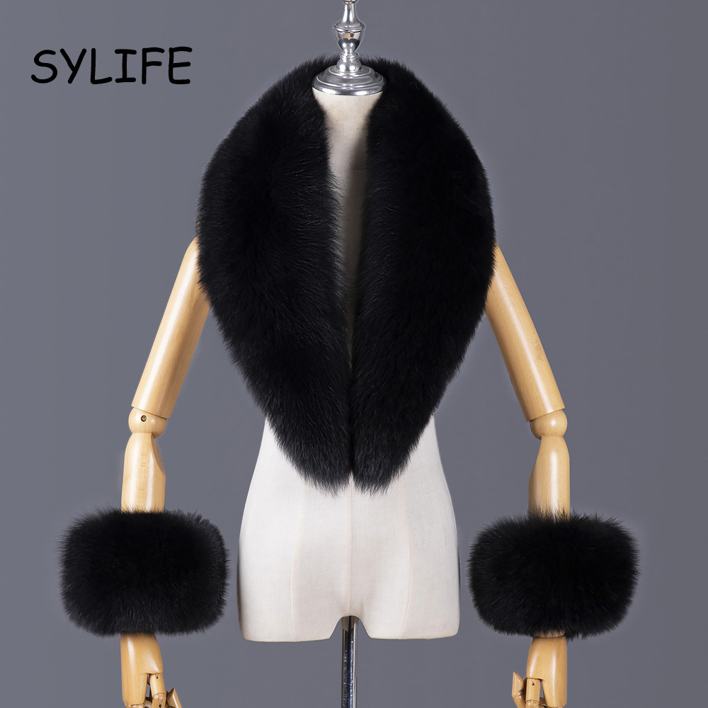 Winter Clothing Clearance Sale - 2025 воротник из натурального лисьего меха,