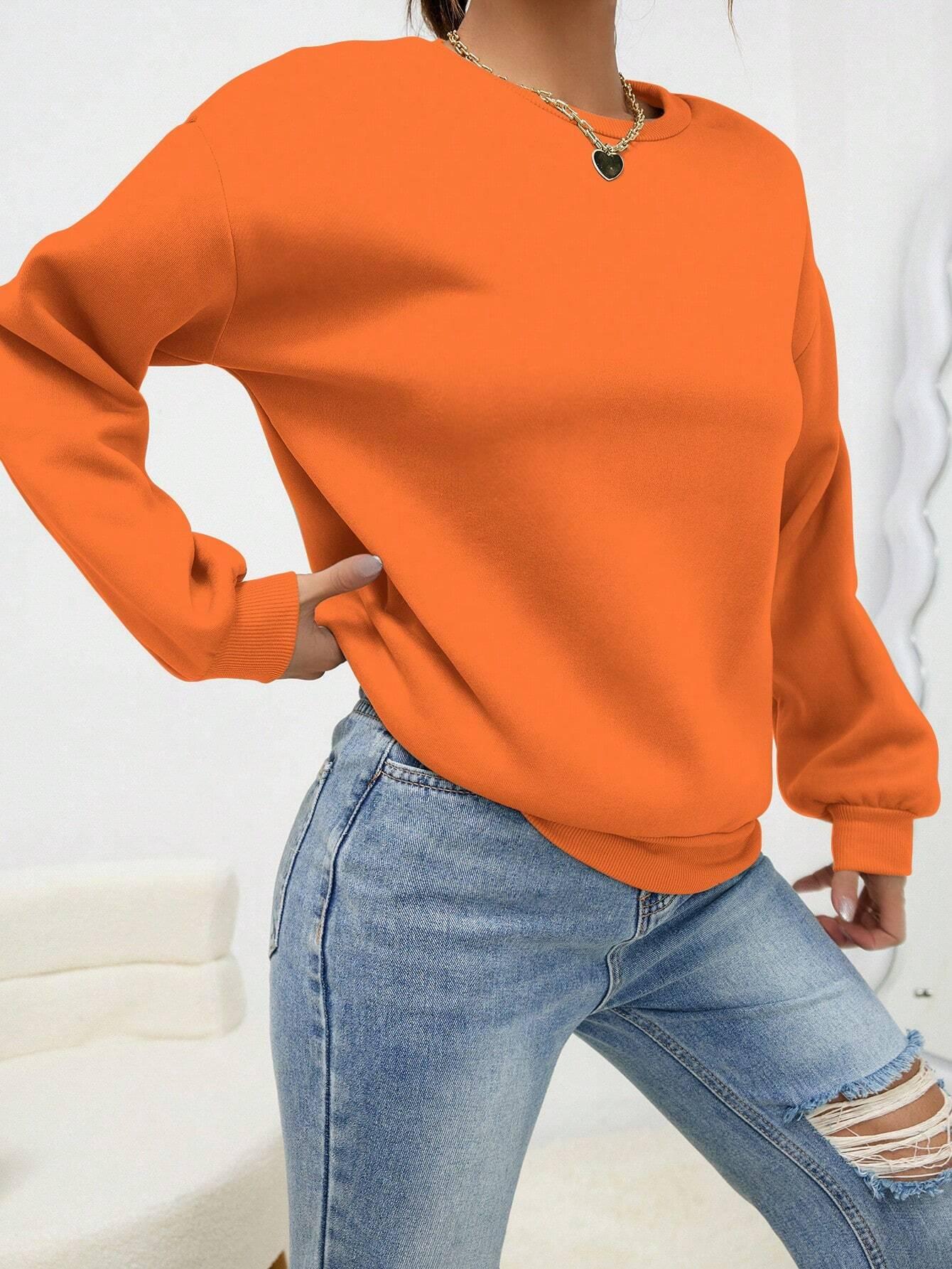 Winter Clothing Plus Size - Сплошной цвет, разноцветная женская толстовка больших