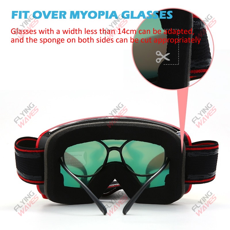 Полные лыжные очки для взрослы – обзор и цена Snow Goggle Uv