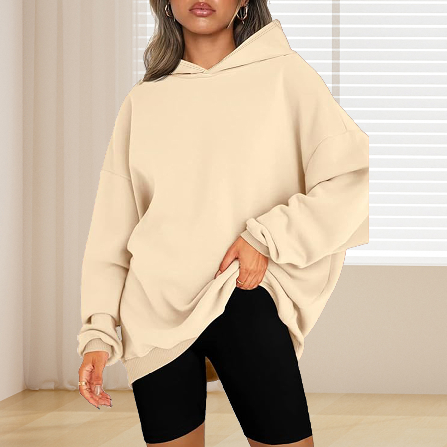 Базовая однотонная толстовка б – обзор и цена Winter Clothing Plus Size