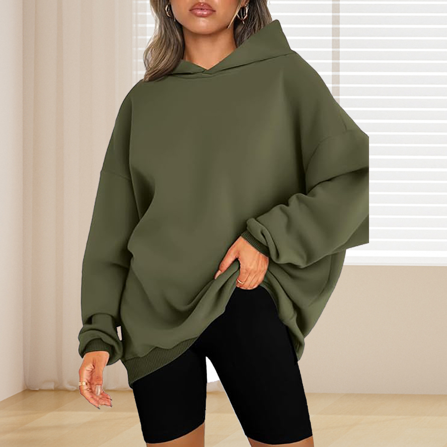 Базовая однотонная толстовка б – обзор и цена Winter Clothing Plus Size